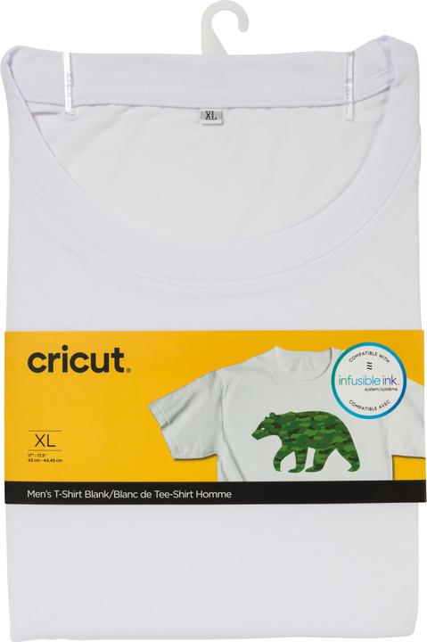 Immagine prodotto Cricut Maglietta Infusible Ink Uomo Taglia XL, Bianco