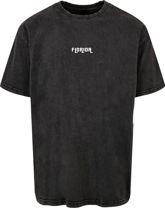 Merchcode Grand Miami Acid Washed Heavy Oversize Tee - 116977 (L)