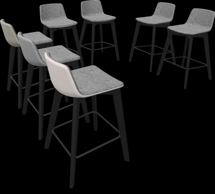 Actual product image Narbutas Twist & Sit Bar Stool
