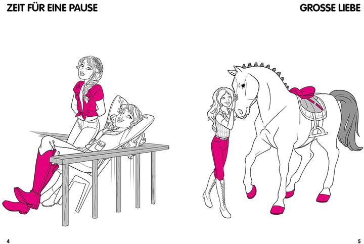 Produktbild schleich® Horse Club™ – Neon-Malspass (Deutsch, 2024)