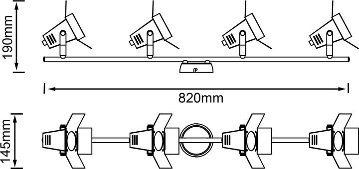 Actual product image Brilliant movie (345 lm, GU10)