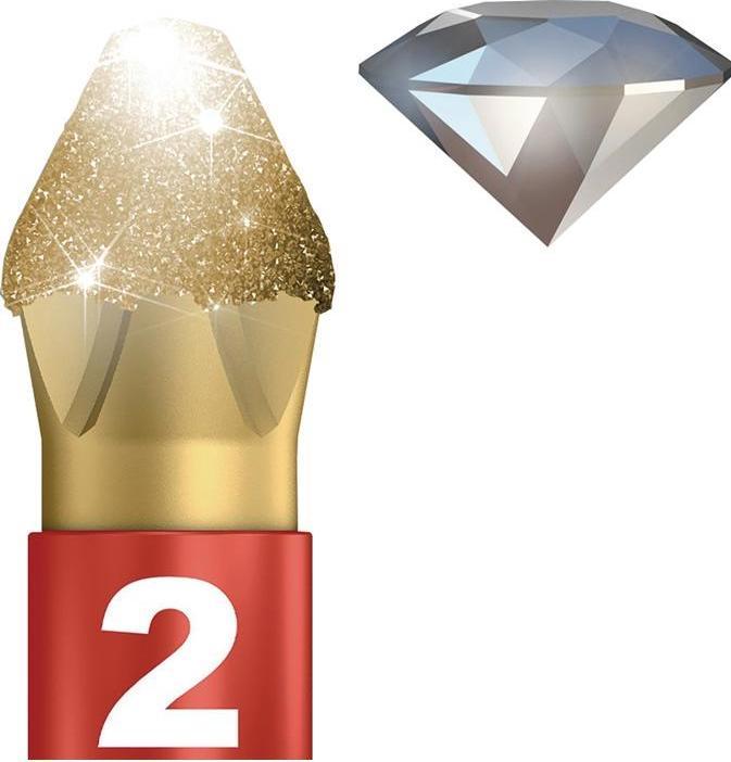 Productafbeelding Wera Bit gezet (Kruis Phillips PH M1, Phillips kruis PH M2, Kruis Pozidriv PZ M1, Kruis Pozidriv PZ M2)