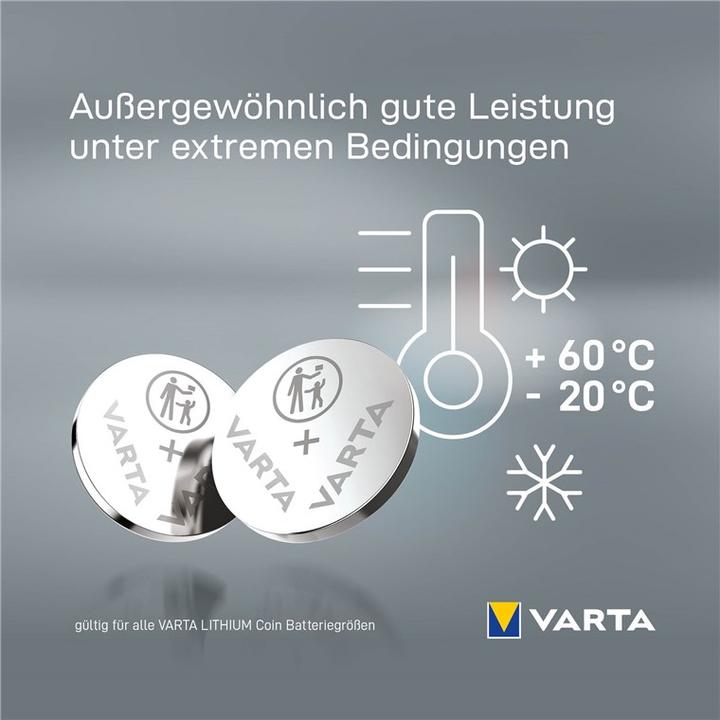 Produktbild Varta Cr2032 (5 Stk., CR2032, 230 mAh)