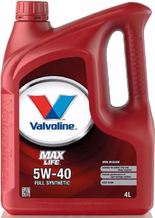 Produktbild Valvoline Maxlife (4 l, SAE 5W-40)