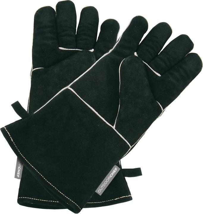 Outdoorchef leather glove (100% leather, 30% cotton, 70% polyester)