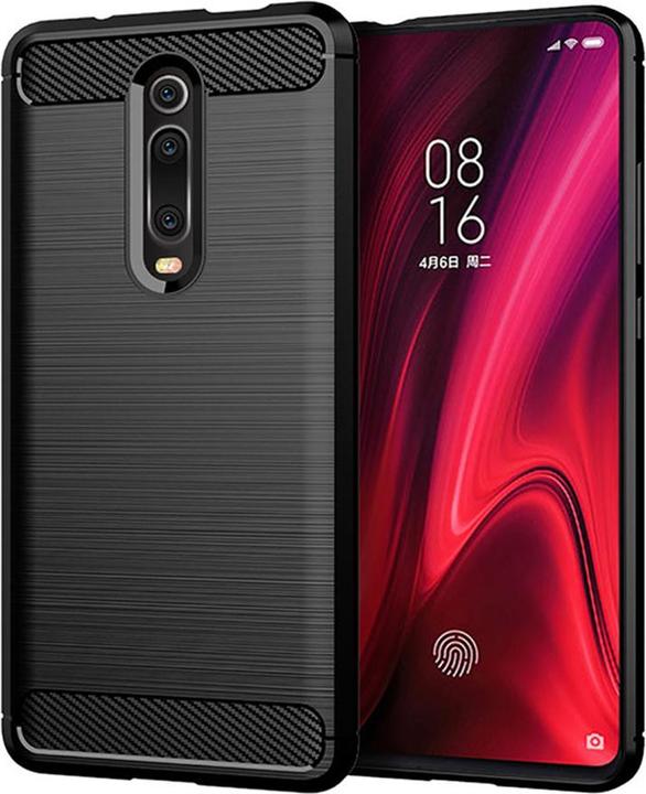 Image du produit Techsuit - Carbon Silicone - Xiaomi Mi 9T / Mi 9T Pro / Redmi K20 / Redmi K20 Pro - Black (Xiaomi Redmi K20, Xiaomi Redmi K20 Pro, Mi 9T, Mi 9T Pro)