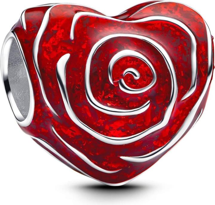 Immagine prodotto Pandora Fascino del cuore rosa (Vernice a smalto, Sterling silver)