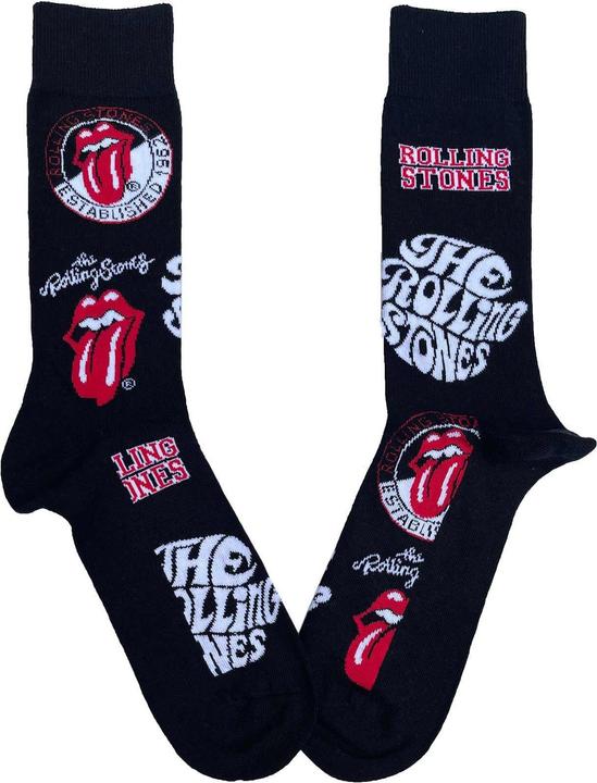 Produktbild The Rolling Stones Logo Socken Erwachsene (40.5 - 45.5)