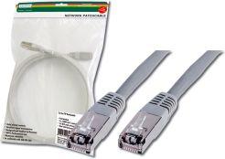 Actual product image Digitus CAT 5e F-UTP patch cable Cu PVC AWG 26/7 length 5 m color gray (F/UTP, CAT5e, 5 m)