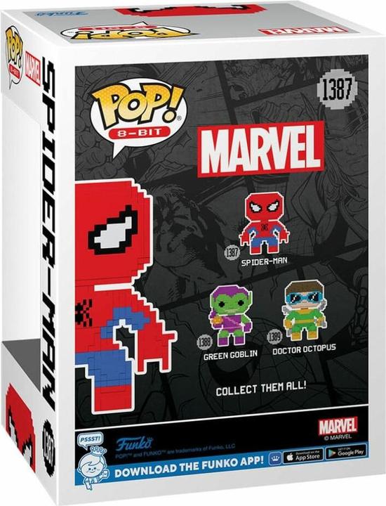 Image du produit Funko Marvel POP! 8-bit figurine vinyle Spider-Man 9 cm