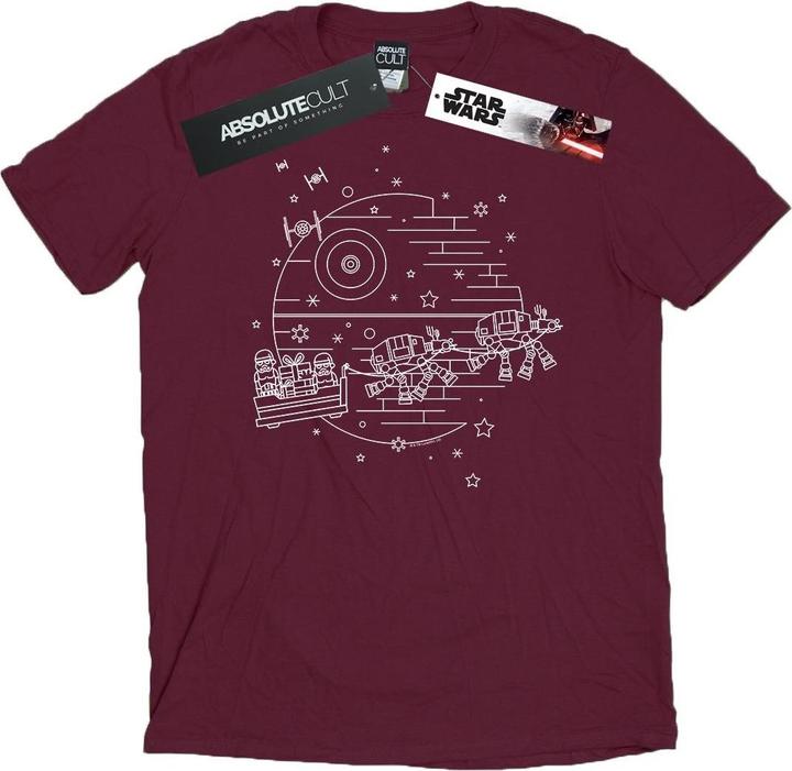 Star Wars Death Star Sleigh TShirt (S)
