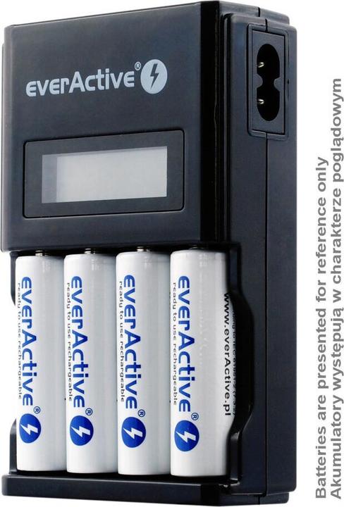 Immagine prodotto Everactive Caricabatterie NC450B Batteria domestica AC (1 pz., AAA, 2000 mAh, Batteria + Caricabatterie)