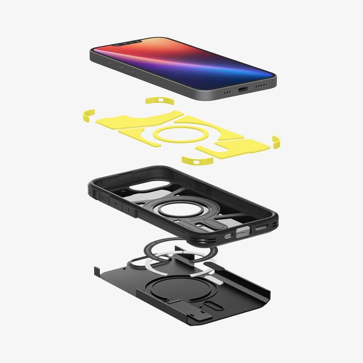Produktbild Spigen Tough Armor MagFit iPhone SE(2025) Case - Black (Apple iPhone 16e)