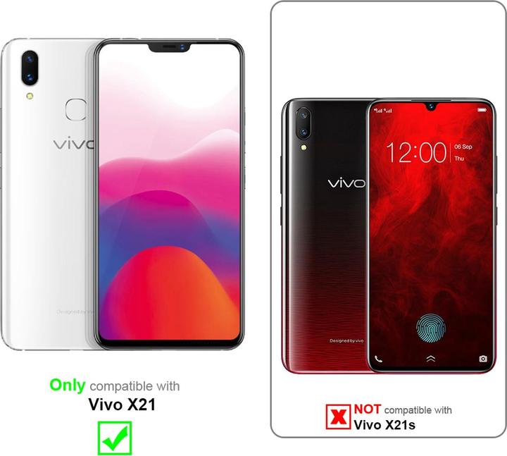 Produktbild Cadorabo Book Invisible Magnet Cover (Vivo X21)