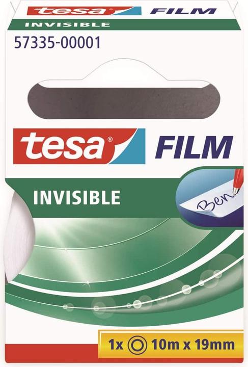 Produktbild tesa 1x tesafilm INVISIBLE, matt-unsichtbar, alterungsbeständig und reissfest (19 mm)