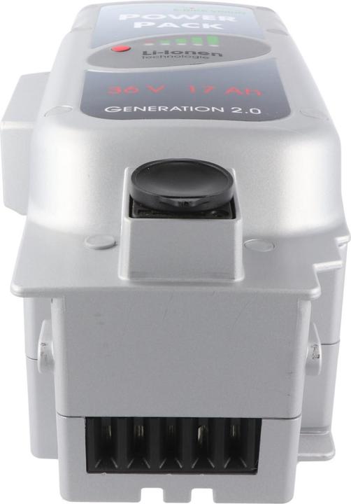 Actual product image E-Bike-Vision Battery including charger Flyer Deluxe 36V NKY352B2, NKY370B2, seat tube (612 Wh, E-Bike battery)