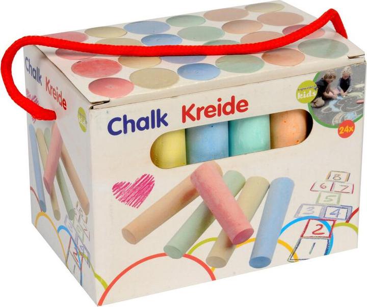 Actual product image Topwrite Kids Sidewalk chalk, 24... (Multicoloured, 24 x)