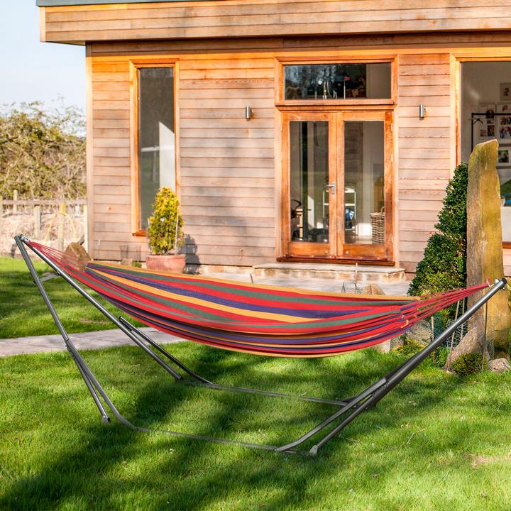 Immagine prodotto Outsunny Telaio per amaca con struttura in acciaio (120 kg)