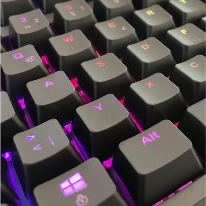 Immagine prodotto LC-Power LC-KEY-MECH-2-RGB-C-W (DE, Cablato, Senza fili)