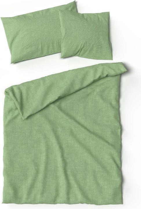 Immagine prodotto Lotus Bettwaren Biancheria da letto biancheria uni (Copripiumino, 160 x 210 cm)