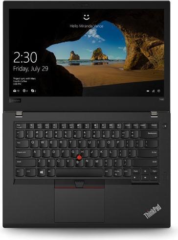 Produktbild T1A ThinkPad T480 (16 GB, 14", 256 GB, DE, B / Sehr gut)