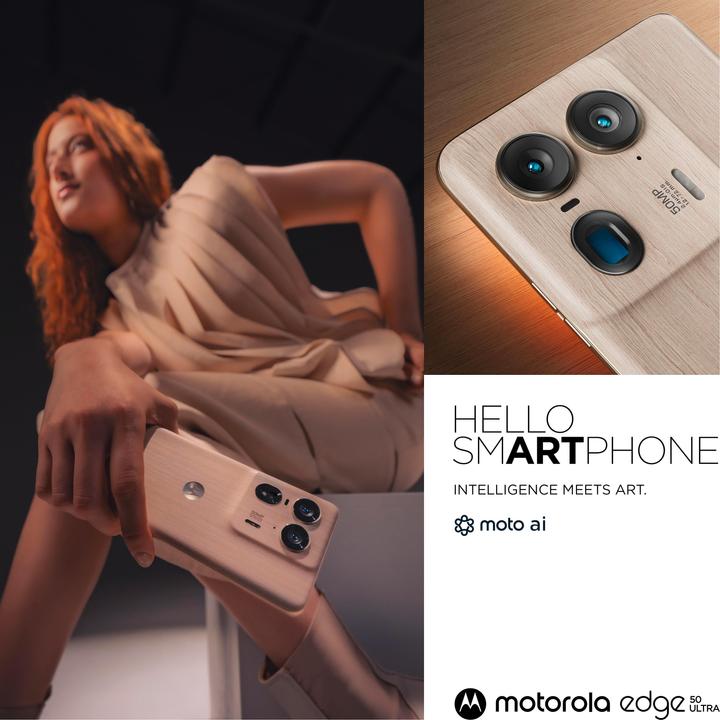 Image du produit Motorola Edge 50 Ultra (1000 Go, Bois nordique, 6.70", SIM + eSIM, 64 Mpx, 5G)