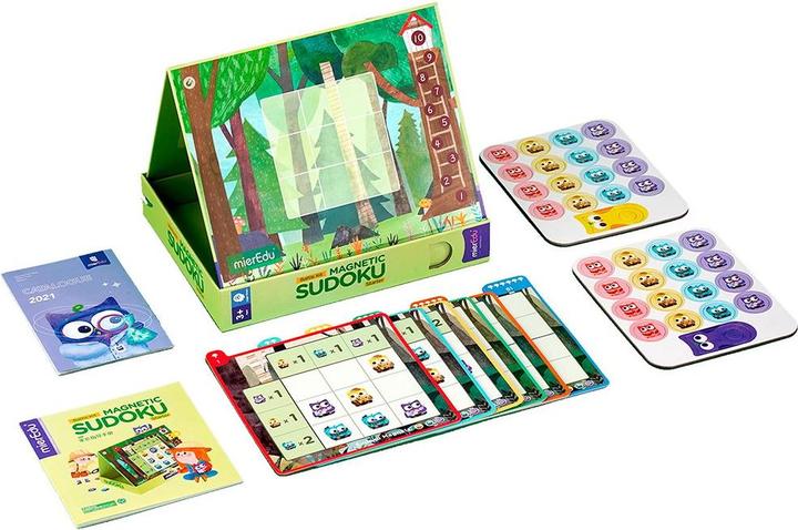 Image du produit mierEdu Jeu - Kit de bataille magnétique Sudoku (starter) - (ME332) (Allemand, Anglais, Français, Italien)