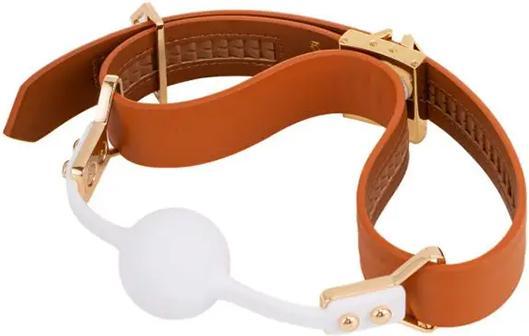 Produktbild Lockink BallGag & Gagbite Set braun
