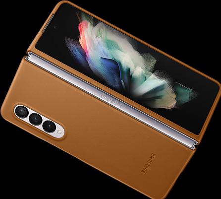 Produktbild Samsung Leather Cover (Samsung Galaxy Z Fold3)