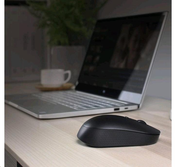 Produktbild Xiaomi Mi Dual Mode Wireless Mouse Silent Edition Schwarz BAL (Kabellos)