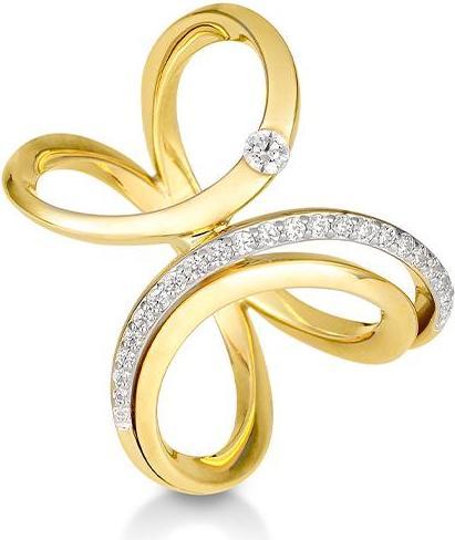Produktbild Breuning RING - BRILL. 0,258 Ct. H/si (55, 585/14 K Gold)