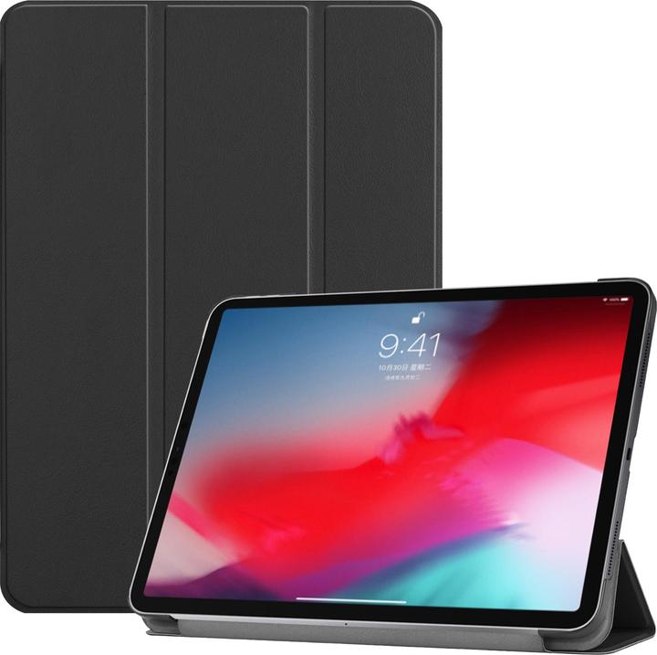 Produktbild Lobwerk Hülle für Apple iPad Pro 11 2018 11 Zoll Smart Cover Etui mit Auto Sleep/Wake Funktion Schwarz (X)