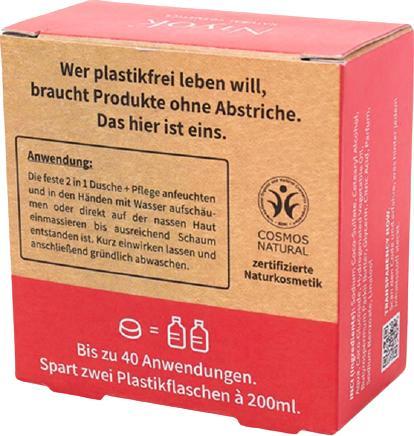 Produktbild Niyok Festes Duschmittel Intense Red 81 g