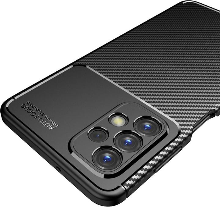 Actual product image Screenguard Carbon Design TPU Case (Samsung Galaxy A53 5G)