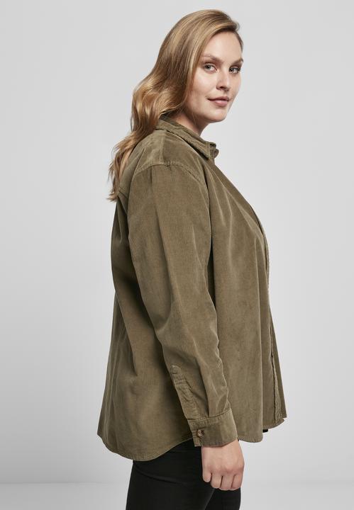 Actual product image Urban Classics Long sleeve shirt Corduroy Oversized (S)