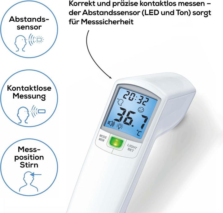 Image du produit Beurer Ft 100 (Sans contact, Front)