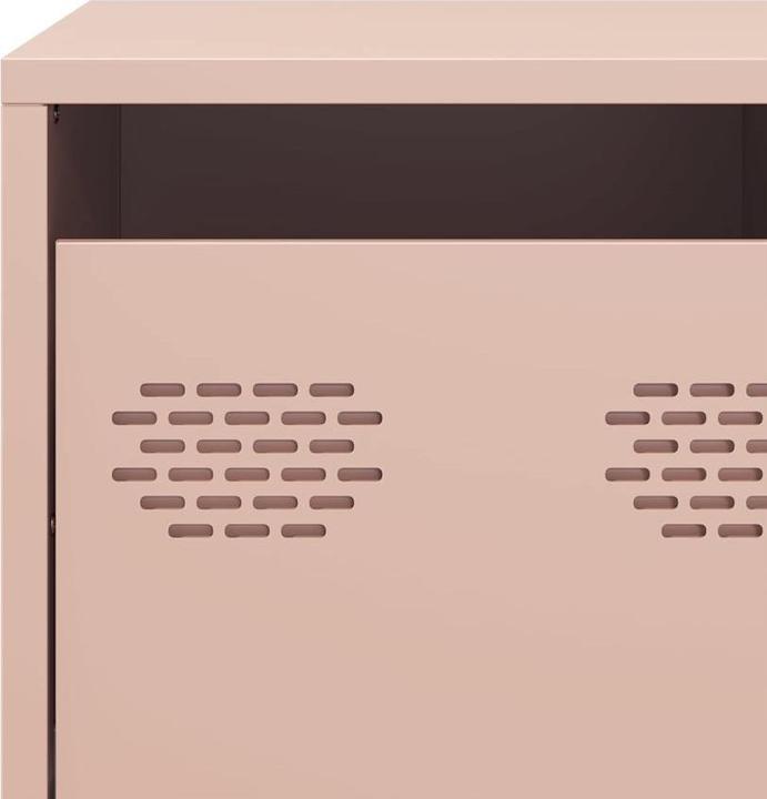 Immagine prodotto VidaXL Mobile TV Tavolo TV Mobile TV Lavagna TV Mobili TV Acciaio Rosa