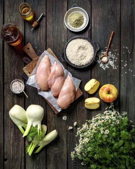 Image du produit Lila Loves It Poulet bio avec riz et fenouil