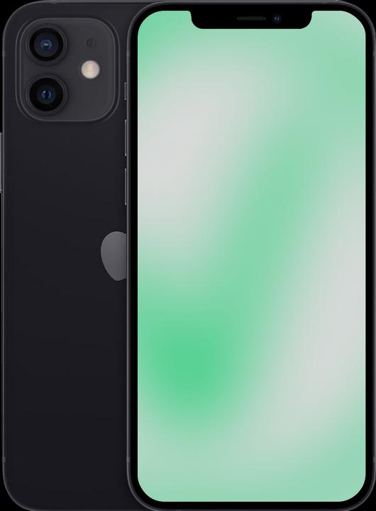 Produktbild Revendo iPhone 12 (128 GB, Black, 6.10", 12 Mpx, SIM + eSIM, C / Gut)