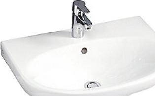 Produktbild Villeroy & Boch Gustavsberg 5560 Nautic håndvask 600 x 461 mm, t/bolt/baering, hvid