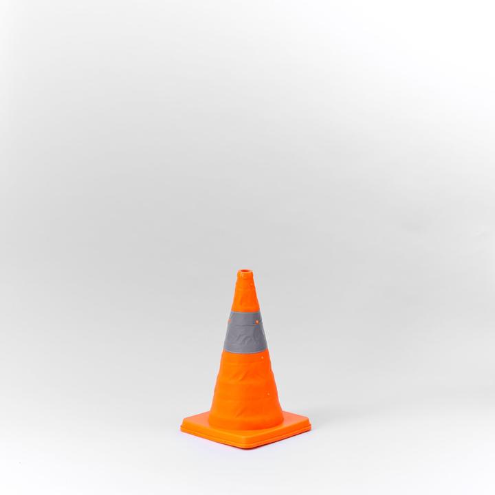 Actual product image Mottez Traffic cone foldable 42 cm