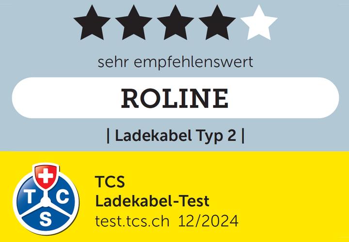 Produktbild Roline E-Auto Ladekabel (Typ 1, 11 kW, 16 A, 7.50 m)