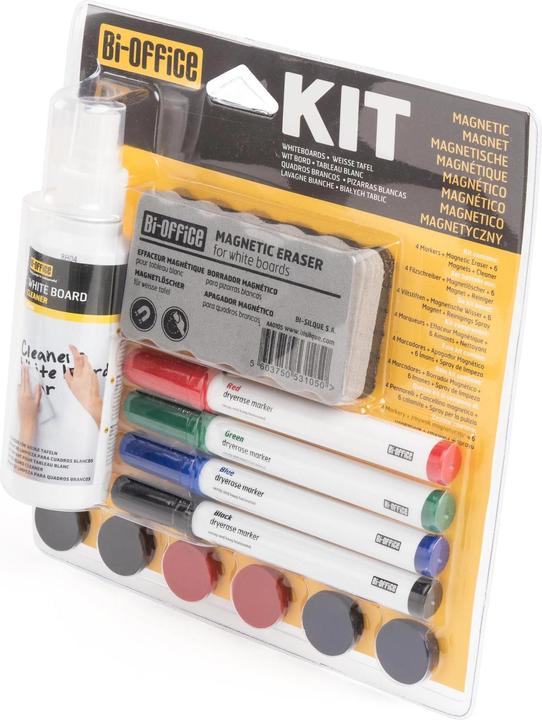Produktbild Bi-Office Earth-it Kit (Grün, Rot, Schwarz, Blau, 2 mm, 4 x)
