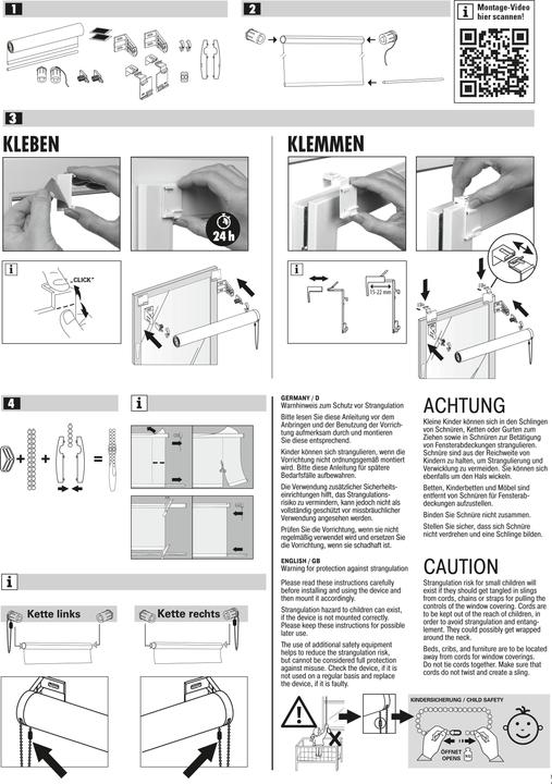 Image du produit Gardinia EASYFIX Rollo Thermo ÉCONOMIE D'ÉNERGIE (95 x 150 cm)