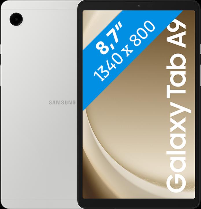 Produktbild Samsung Galaxy Tab A9 (nur WLAN, 8.70", 64 GB, Silver)