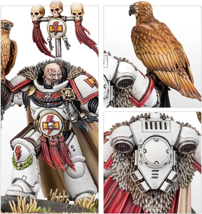 Image du produit Games Workshop Warhammer 40k - White Scars Kor'Sarro Khan (Matières plastiques)