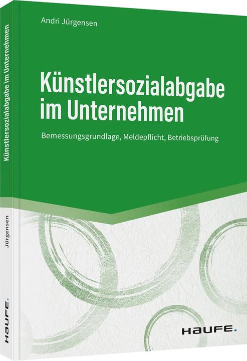 Immagine prodotto Künstlersozialabgabe im Unternehmen (Tedesco, Andri Jürgensen, 2022)