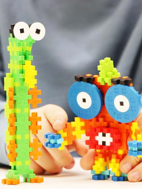 Produktbild Plus-Plus Kreativ Bausteine Aliens Monster