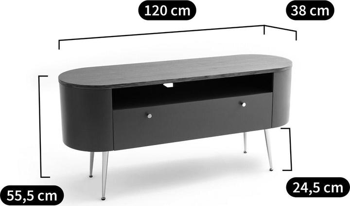 Produktbild La Redoute Interieurs Topim (120 x 38 x 55.5 cm)