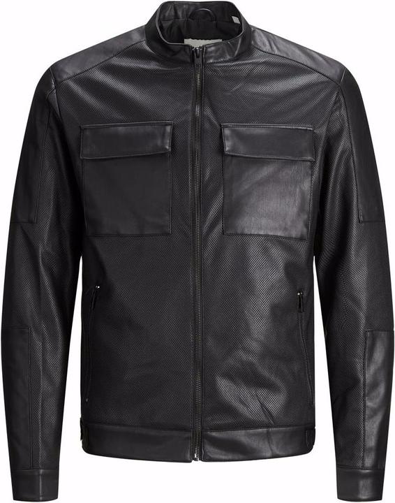 Produktbild Jack & Jones Racer Kunstlederjacke